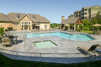 Resort style pool
